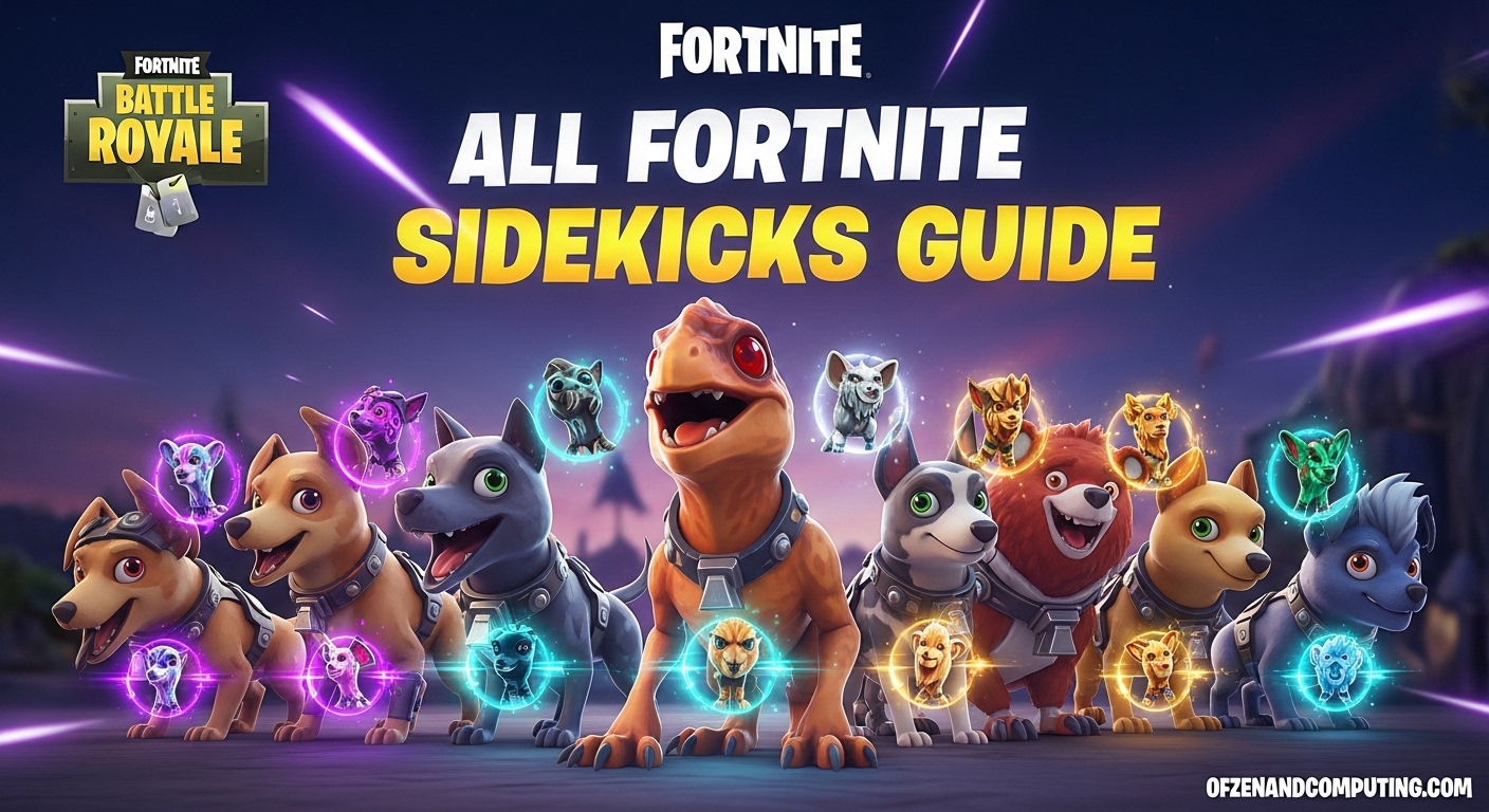 All Fortnite Sidekicks Price List