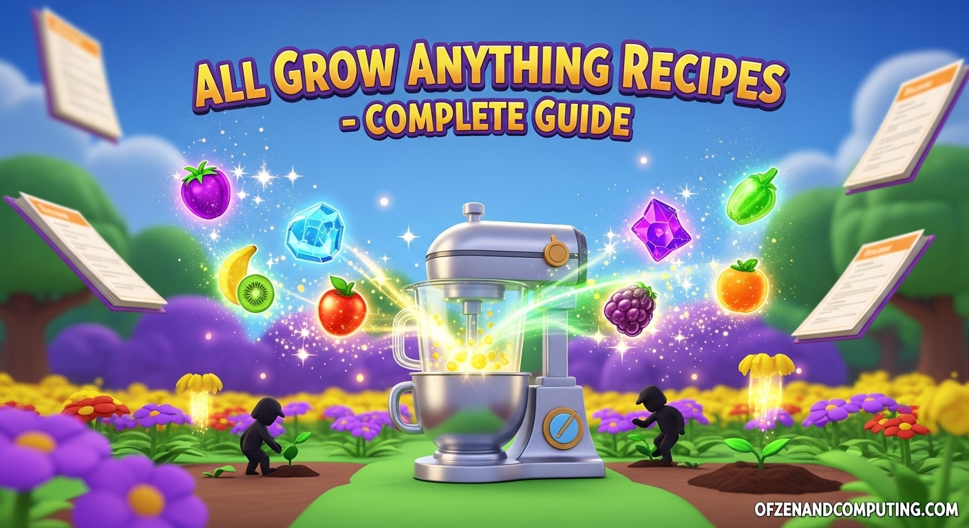 All Grow Anything Recipes Guide