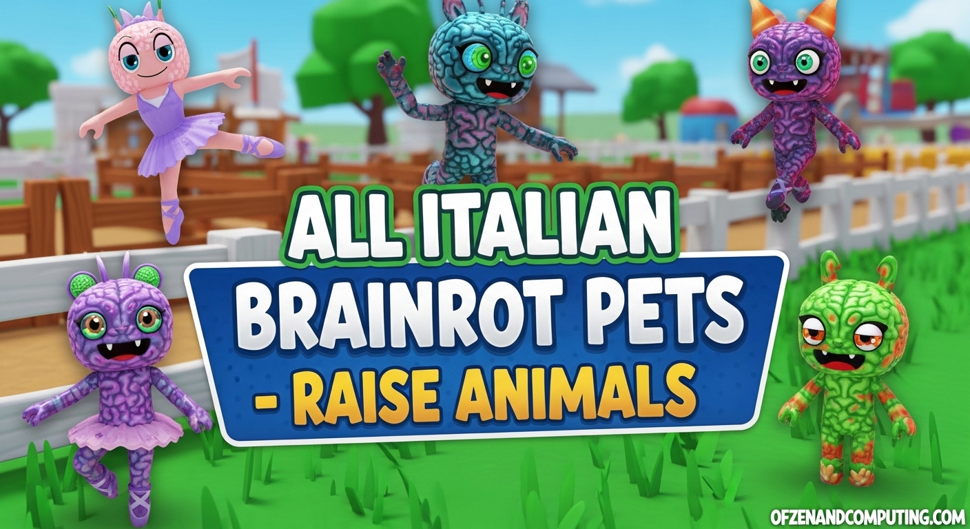 All Italian Brainrot Pets in Raise Animals