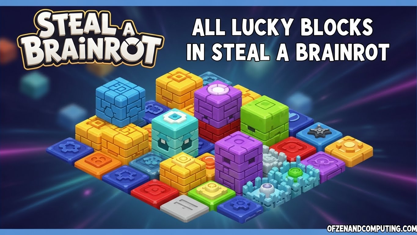 All Lucky Blocks in Steal a Brainrot