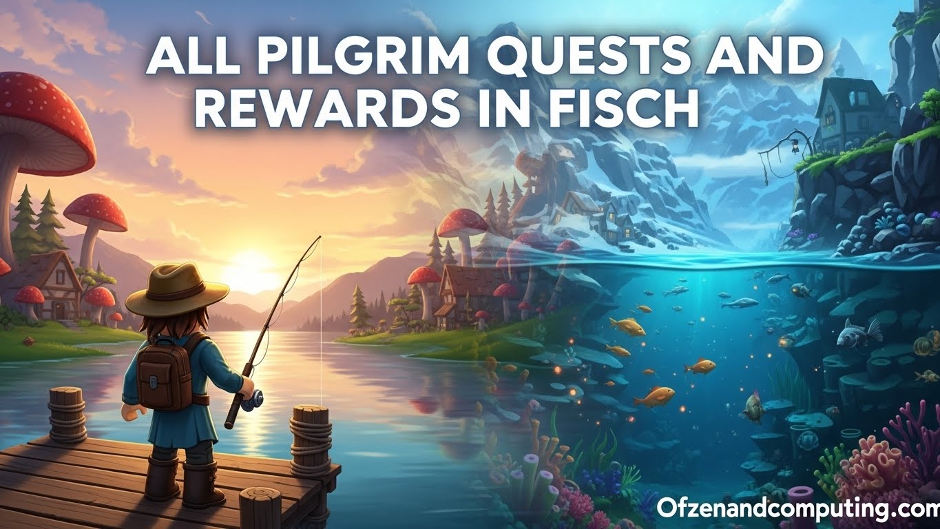 All Pilgrim Quests and Rewards in Fisch