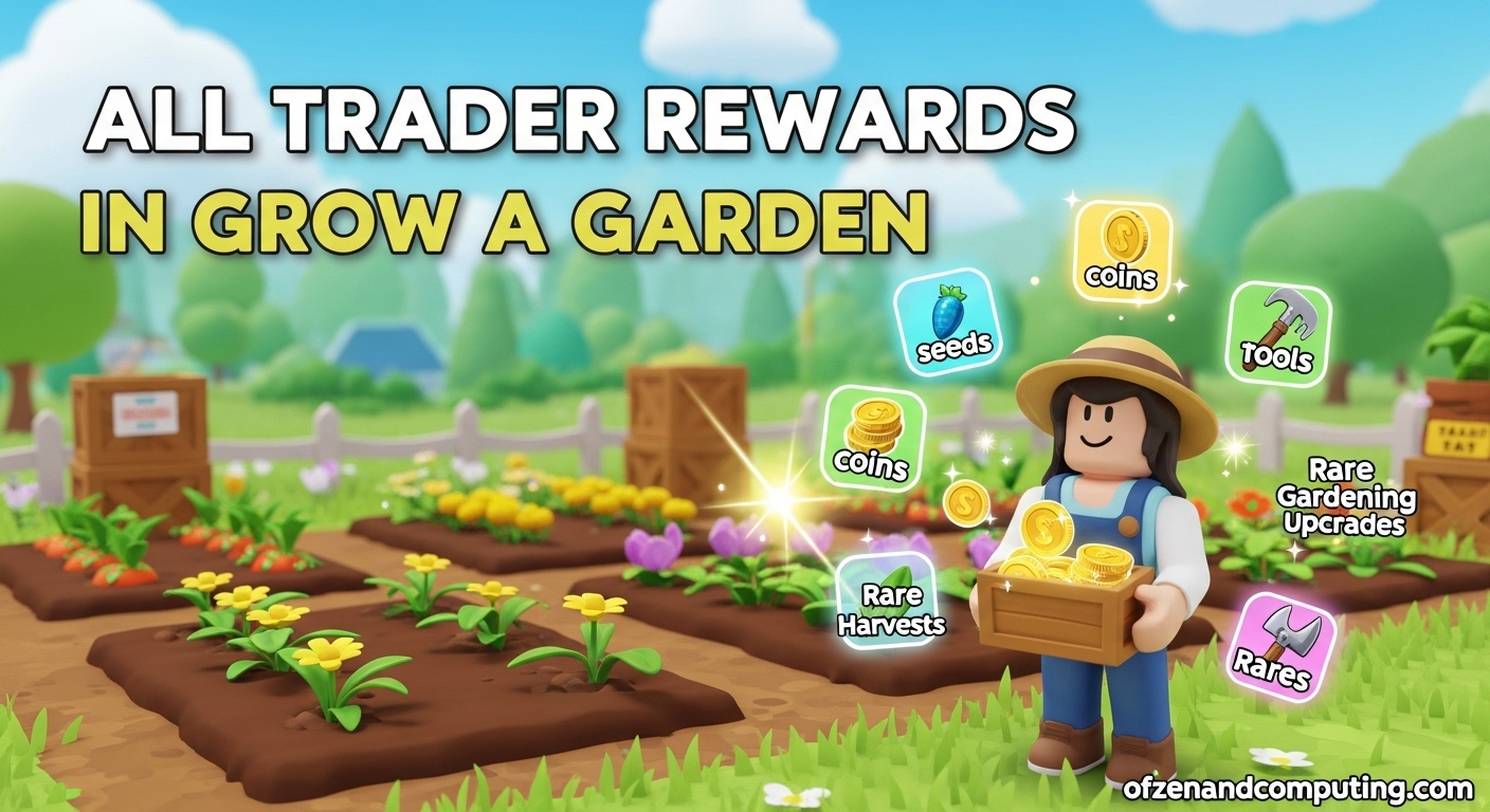 All Trader Rewards in Grow a Garden