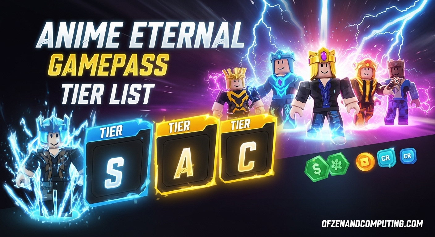 Anime Eternal Gamepass Tier List