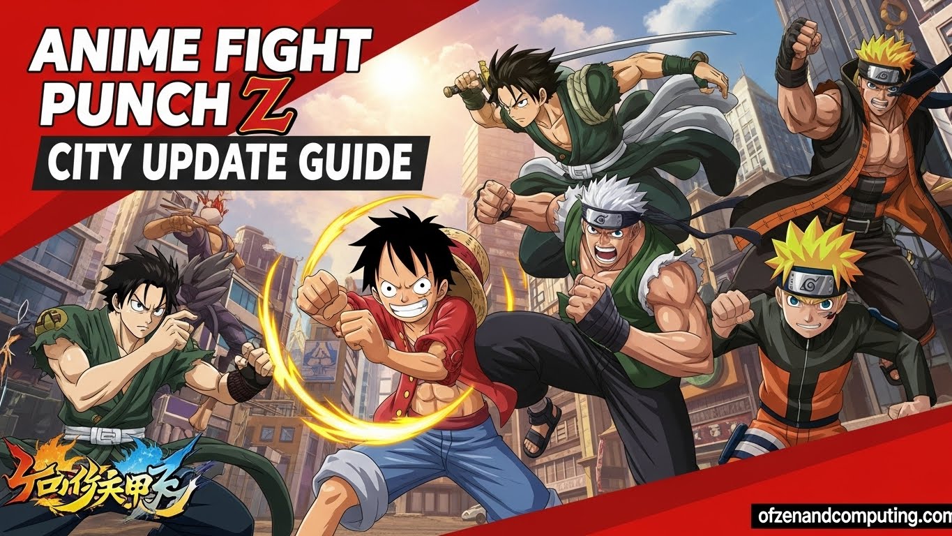 Anime Fight Punch Z City Update Guide