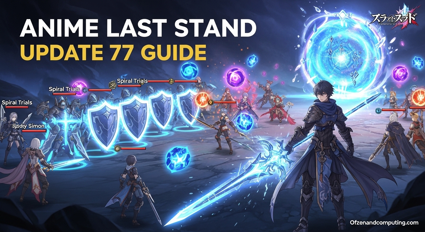 Anime Last Stand Update 77 Guide