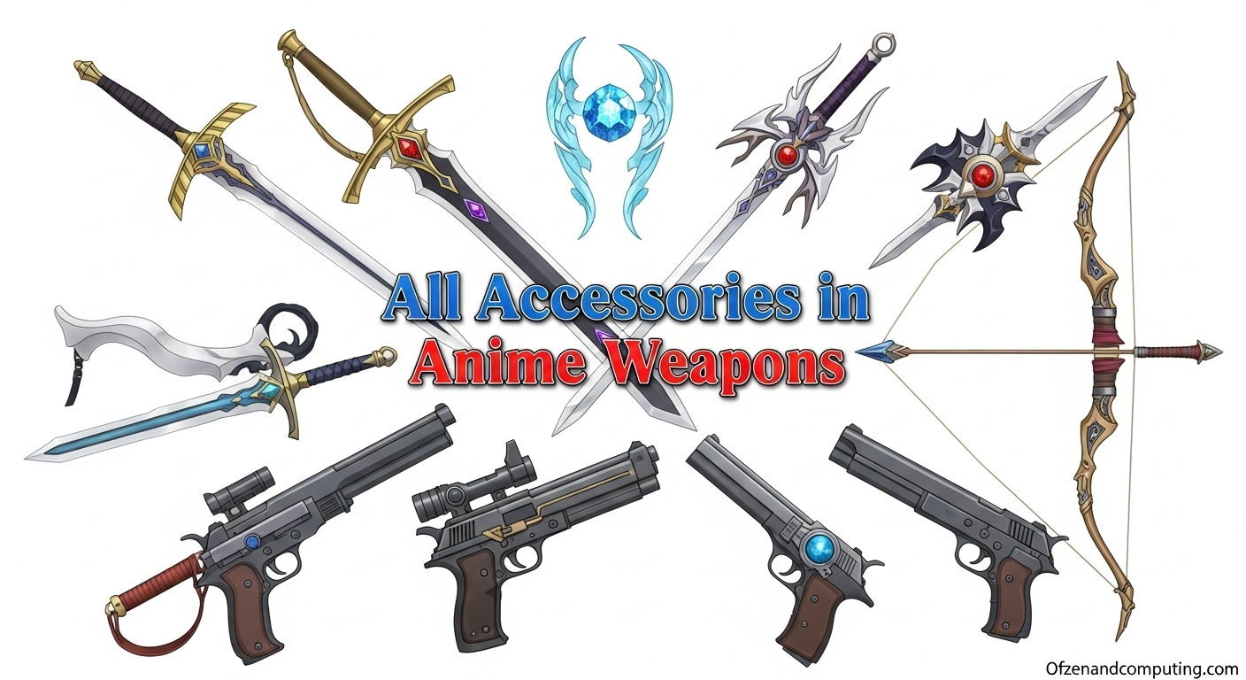 Anime Weapon Accessories Guide