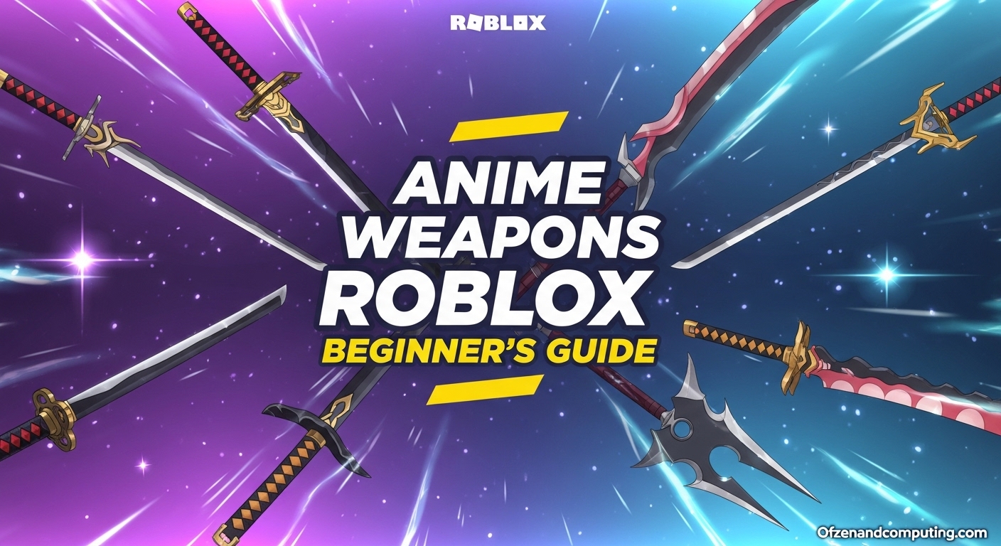 Anime Weapons Roblox Guide