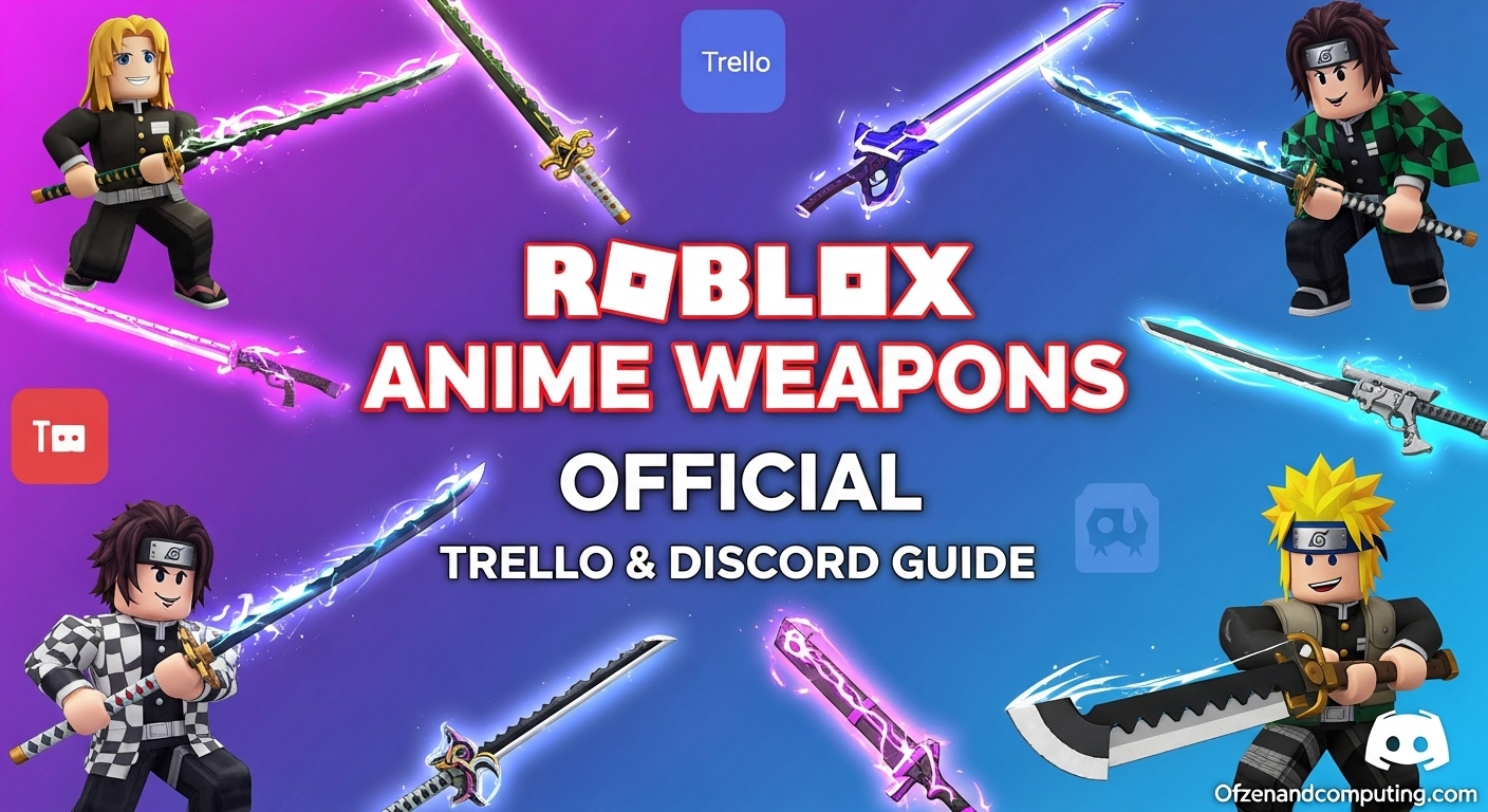 Anime Weapons Trello & Discord Links
