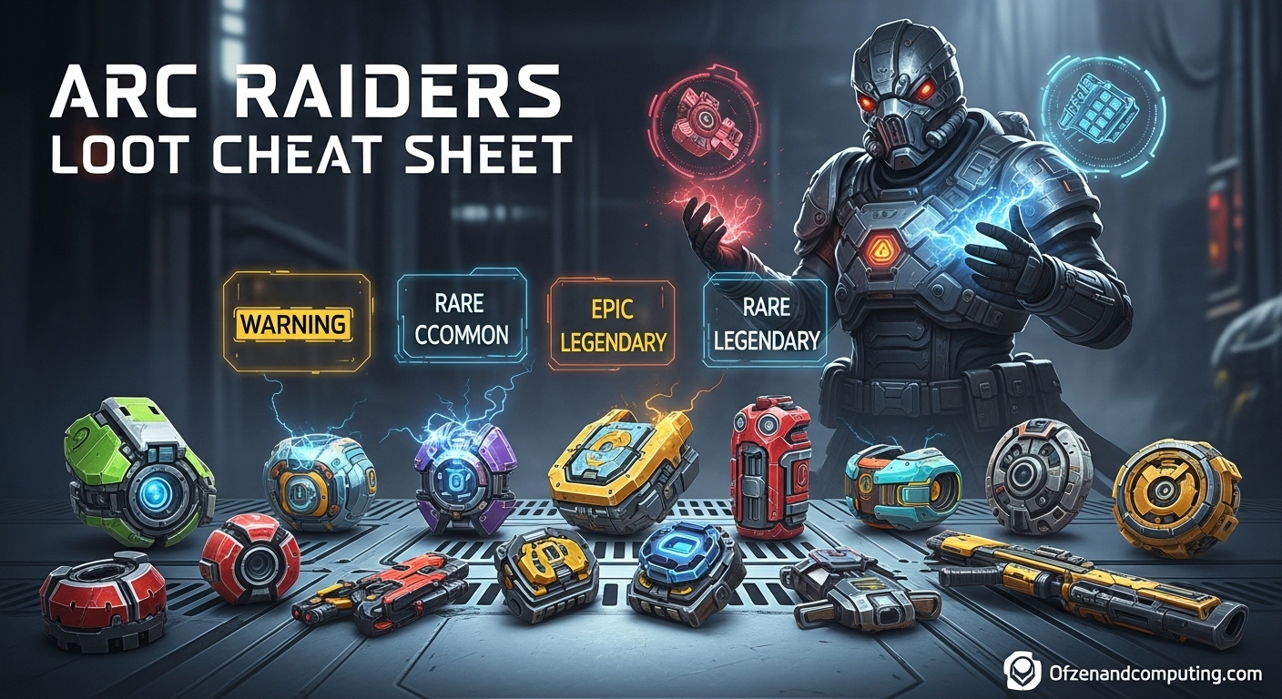 Arc Raiders Loot Cheat Sheet
