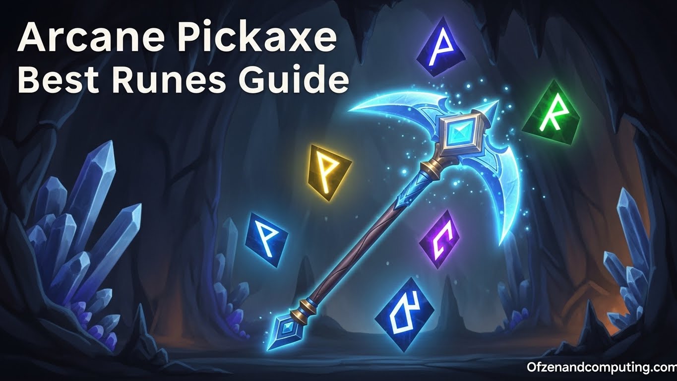 Arcane Pickaxe Best Runes