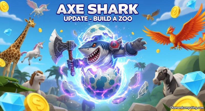 Axe Shark Update Build a Zoo