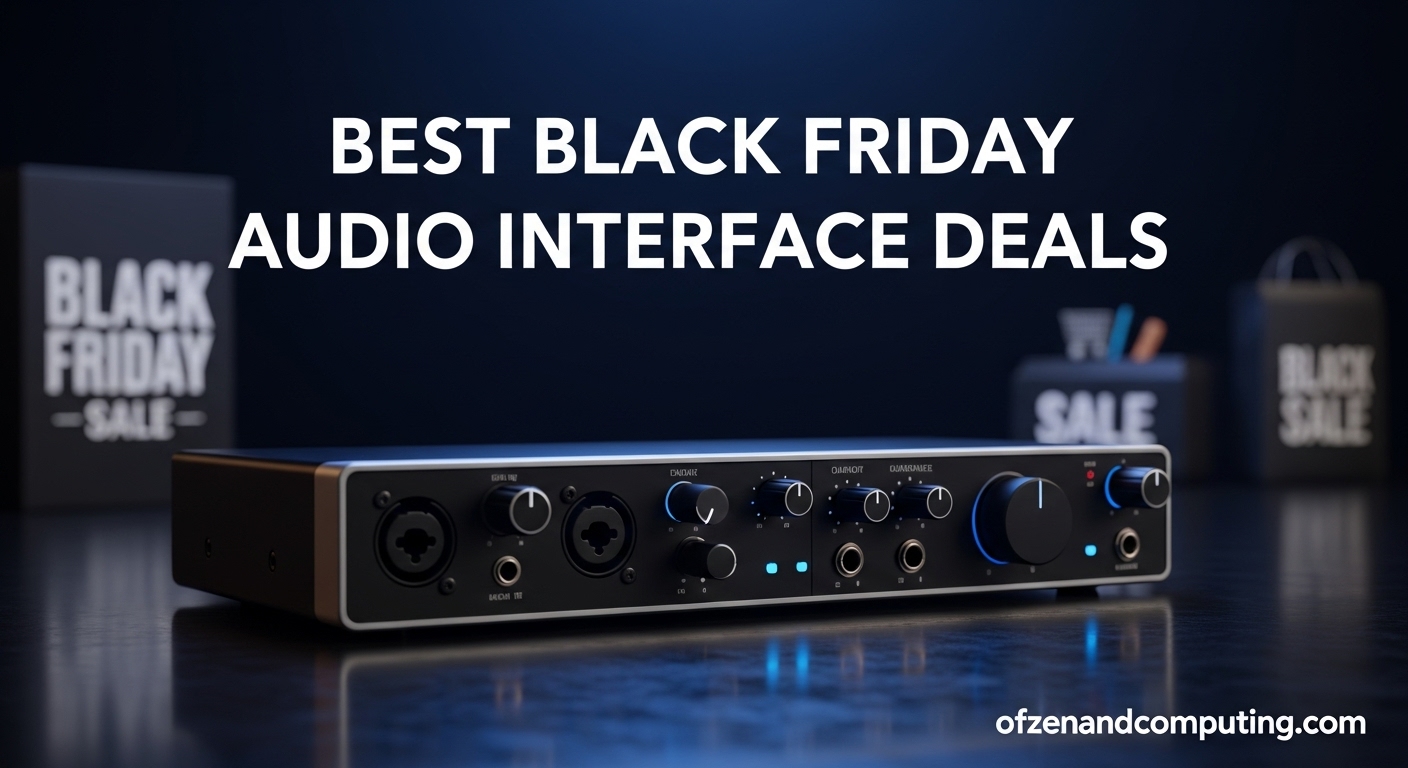 Best Black Friday Audio Interface Deals