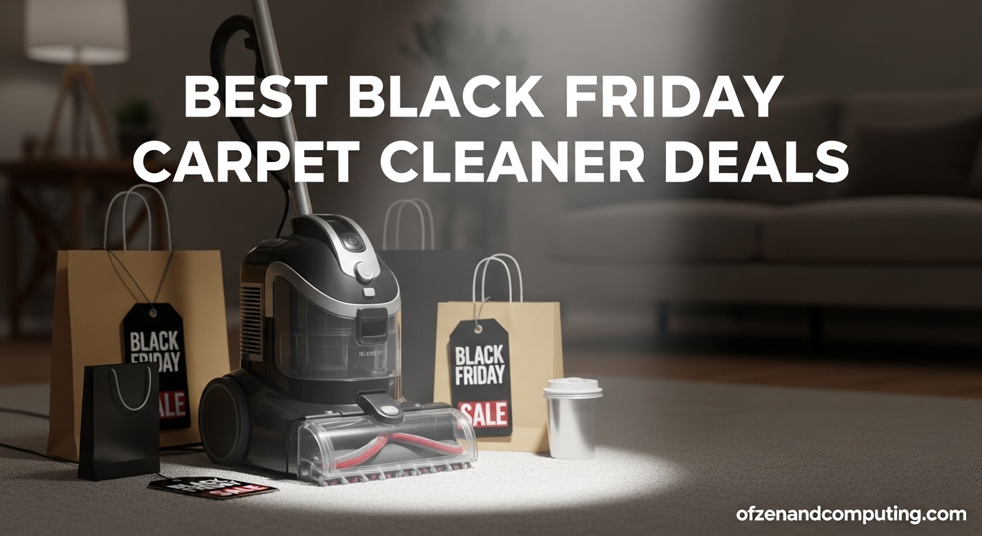Best Black Friday Carpet Cleaner Deals