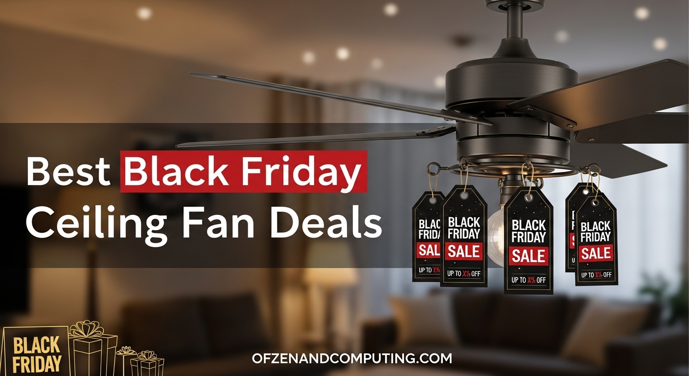 Best Black Friday Ceiling Fan Deals