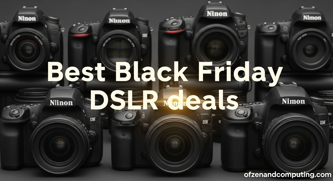 Best Black Friday DSLR deals