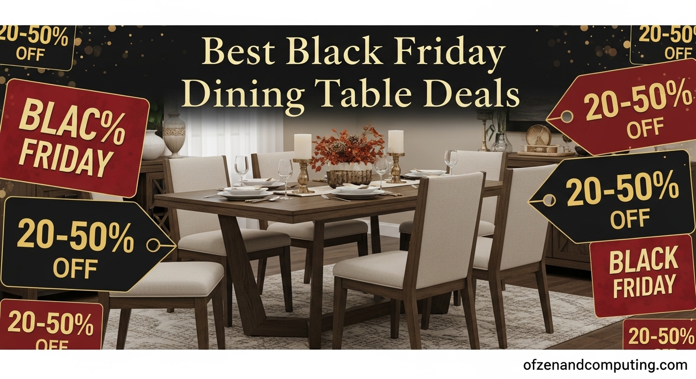 Best Black Friday Dining Table Deals