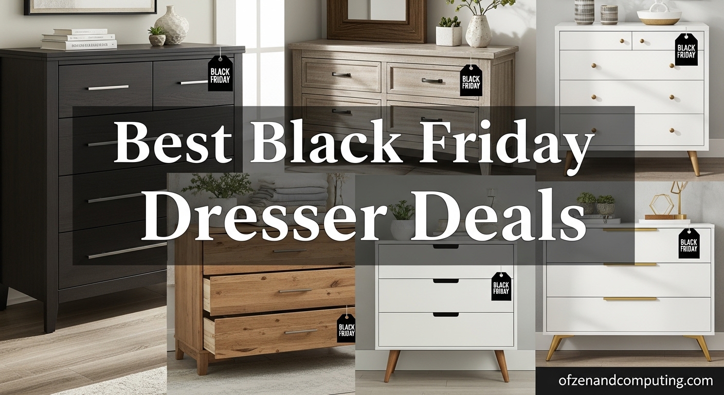 Best Black Friday Dresser Deals
