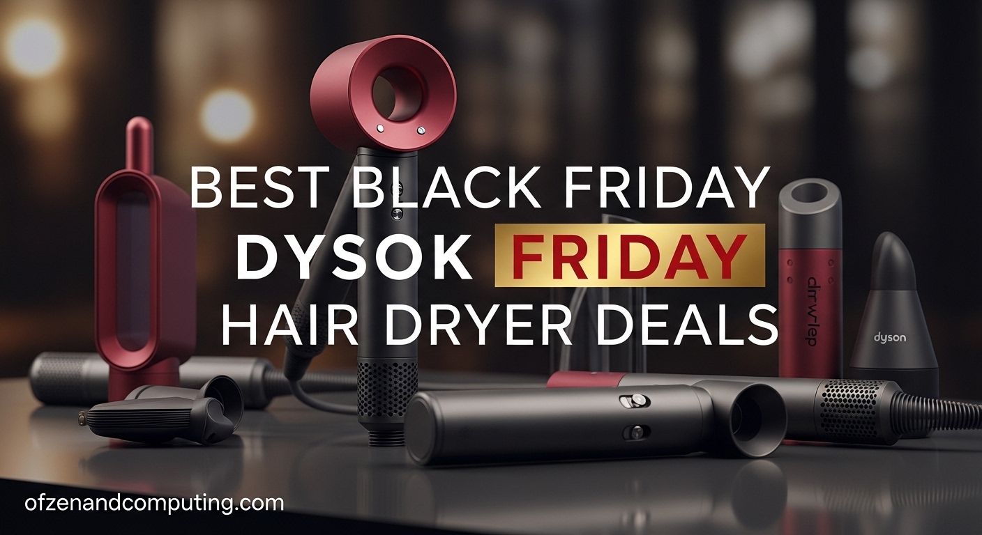 Best Black Friday Dyson Hair Dryer Deals