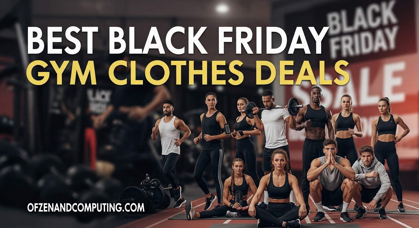 Best Black Friday Gym Clothes Deals