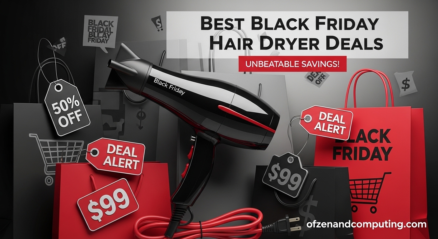 Best Black Friday Hair Dryer Deals