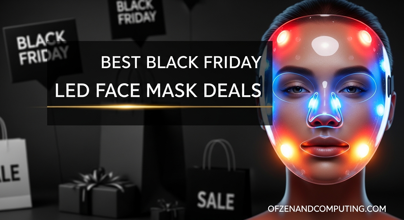 Best Black Friday LED Face Mask Deals