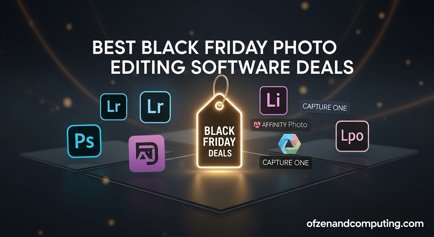 Best Black Friday Photo Editing Software Deals