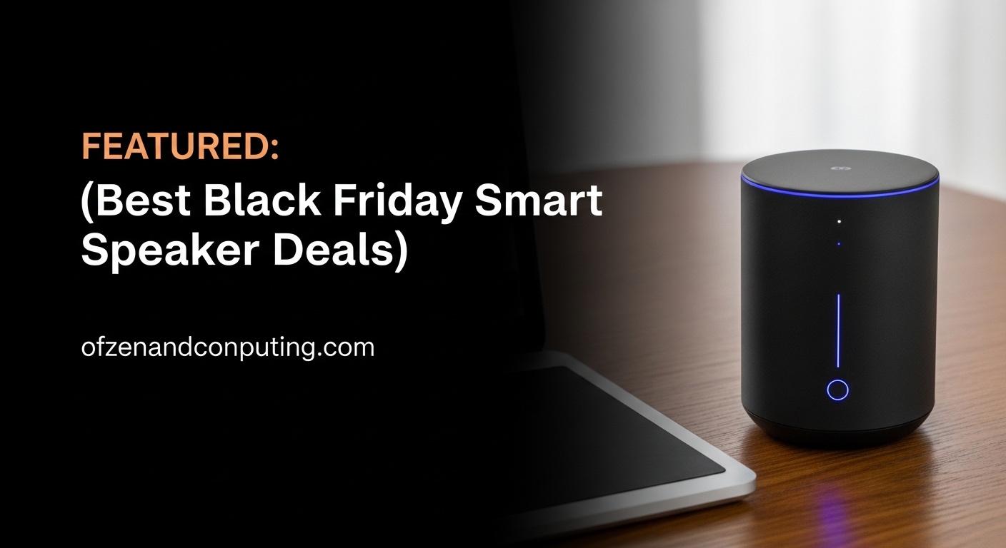 Best Black Friday Smart Speaker Deals