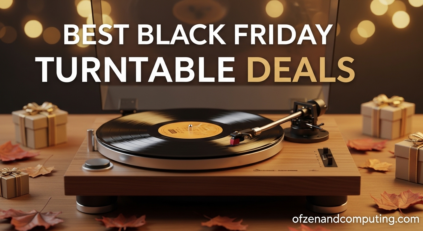 Best Black Friday Turntable Deals