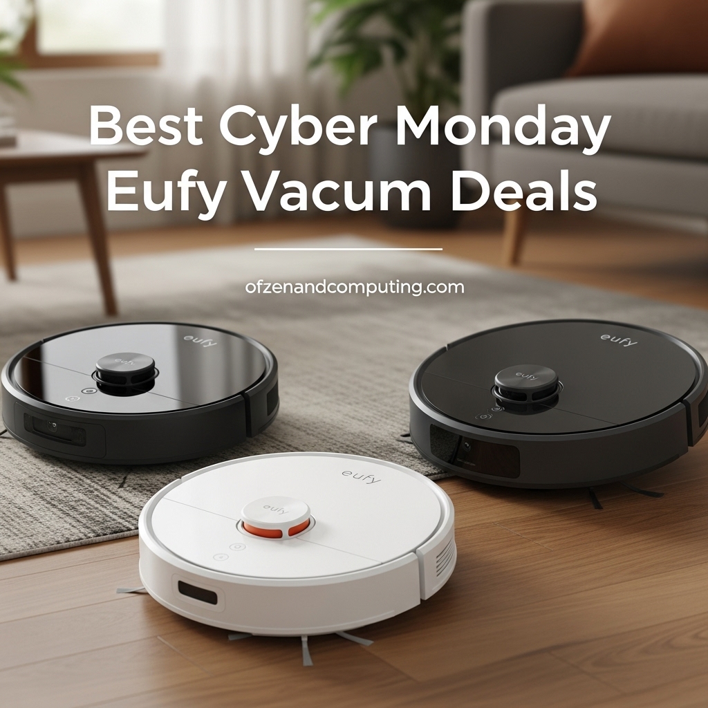 Best Cyber Monday Eufy Vacuum Deals