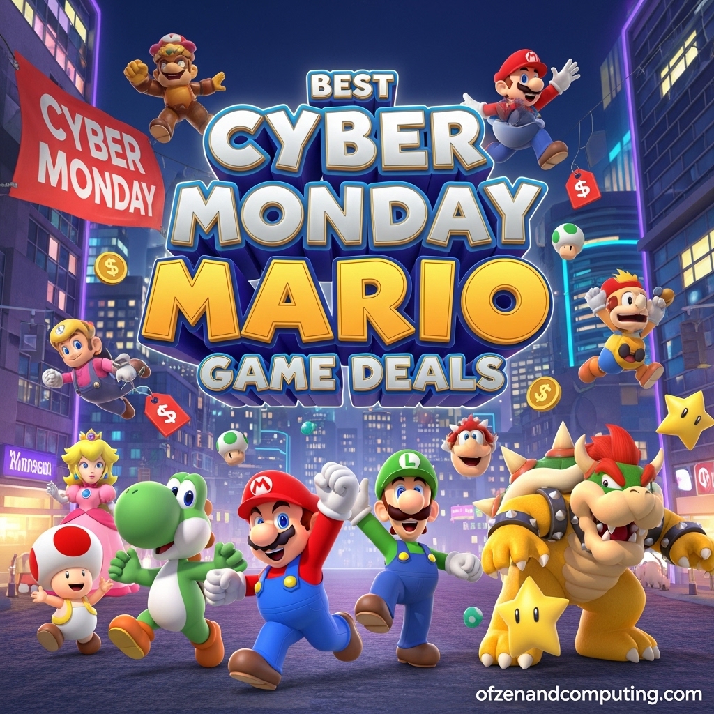 Best Cyber Monday Mario Game Deals