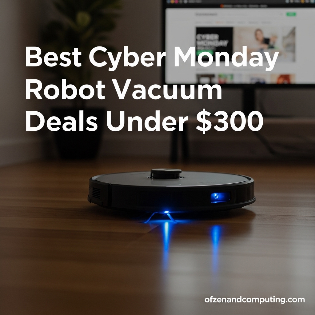 Best Cyber Monday Robot Vacuum Deals Under $300