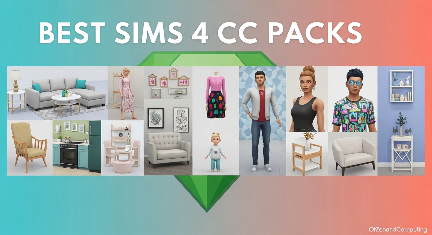 Best Sims 4 Custom Content Packs