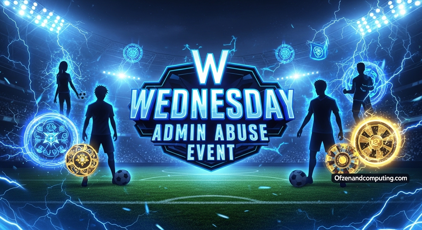 Blue Lock Rivals W Wednesday Admin Abuse Event