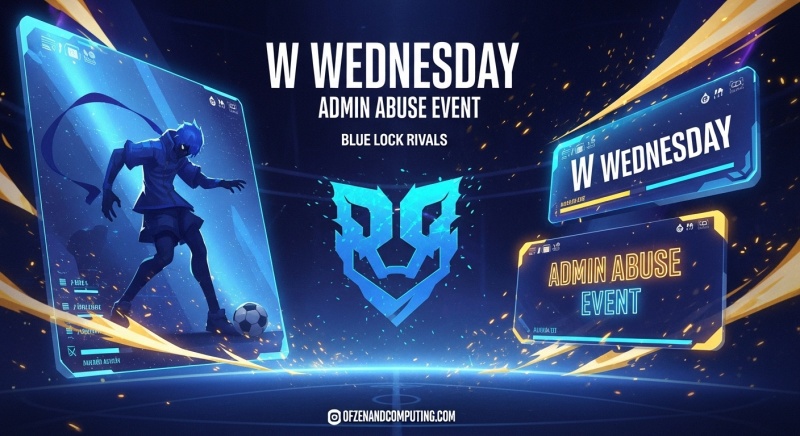 Blue Lock Rivals W Wednesday Admin Abuse Event