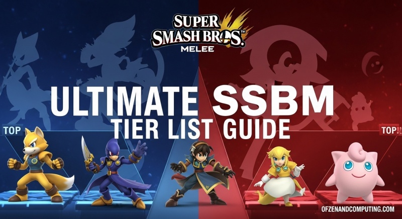 Complete SSBM Tier Lists