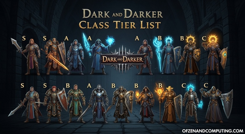 Dark and Darker Class Tier List