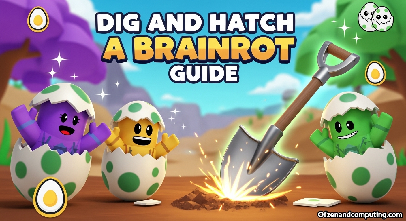 Dig and Hatch a Brainrot Beginner's Guide