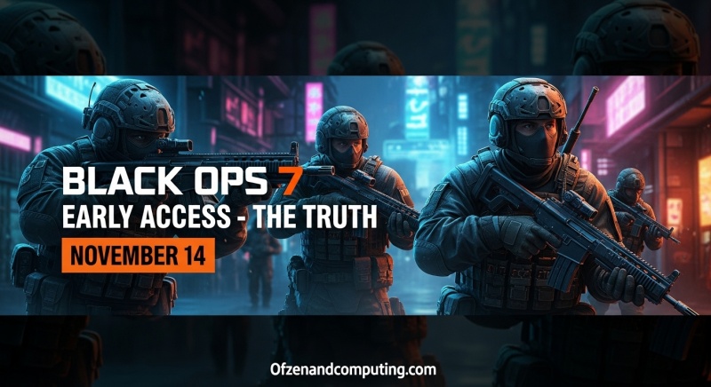Does Call of Duty Black Ops 7 Access