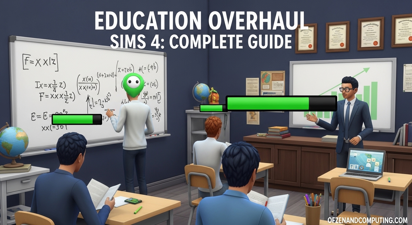 Education Overhaul Sims 4
