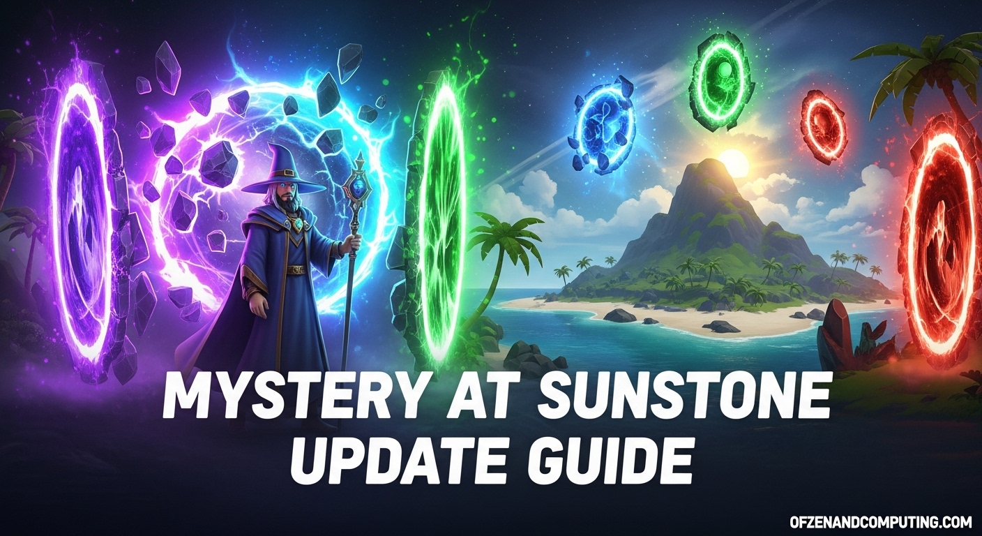 Fisch Mystery at Sunstone Update