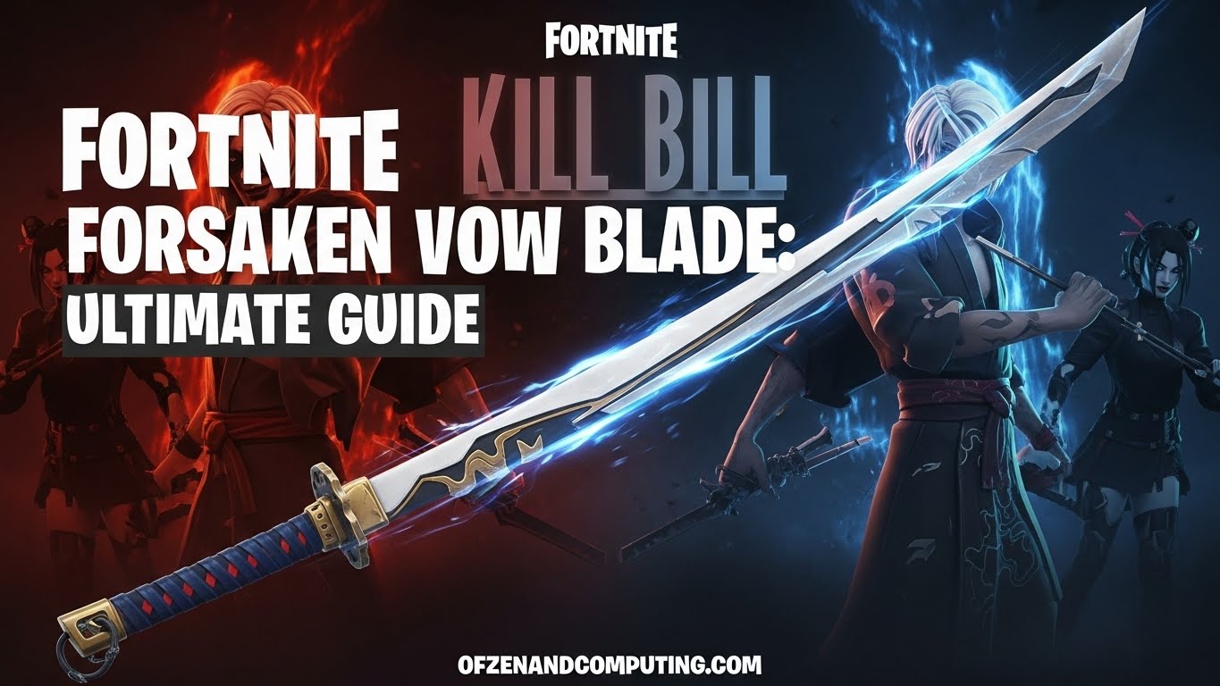 Fortnite Forsaken Vow Blade