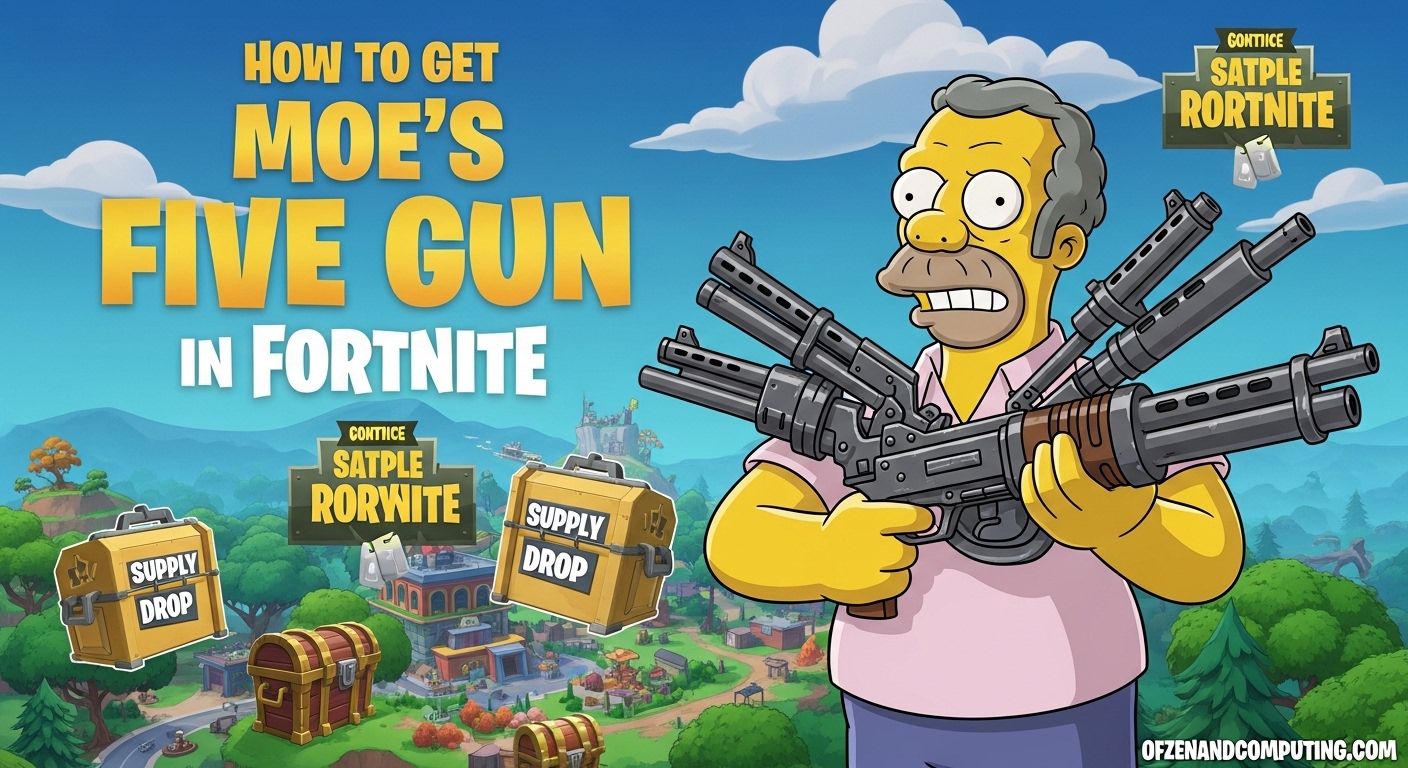 Fortnite Moe's Five Gun Guide