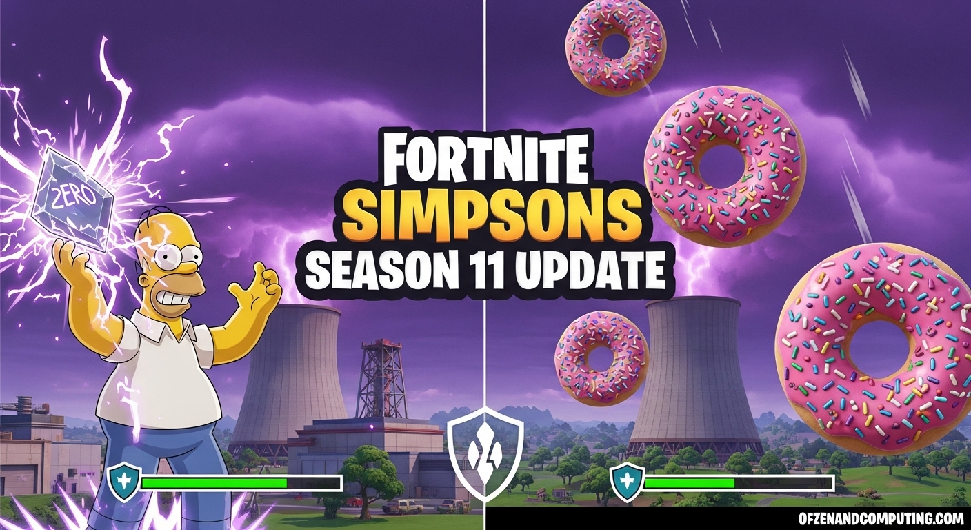 Fortnite Simpsons Season 11 Update
