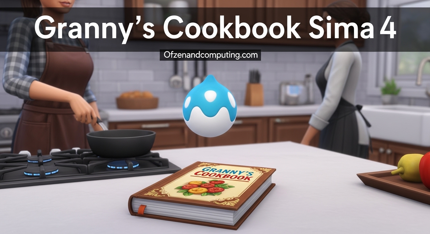 Granny's Cookbook Sims 4