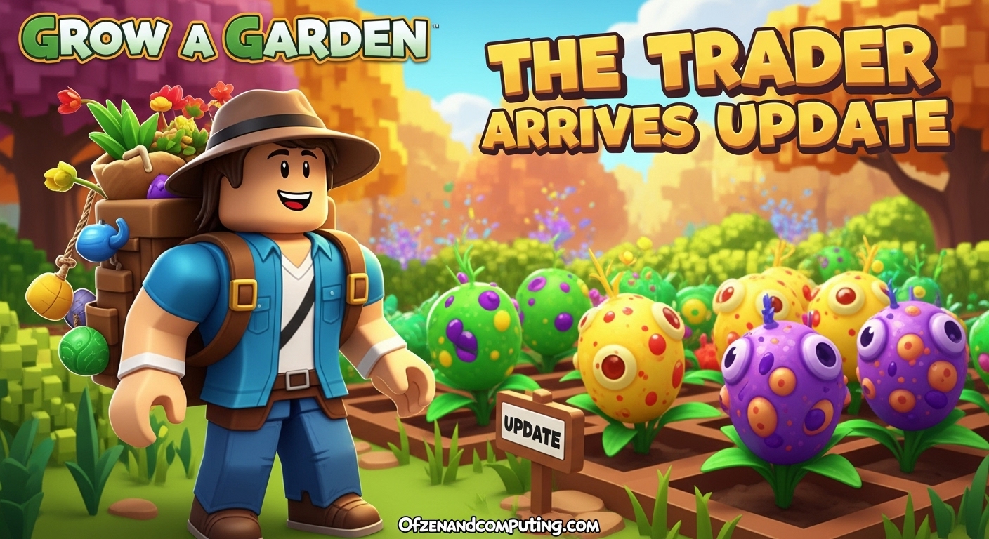 Grow a Garden Trader Arrives Update