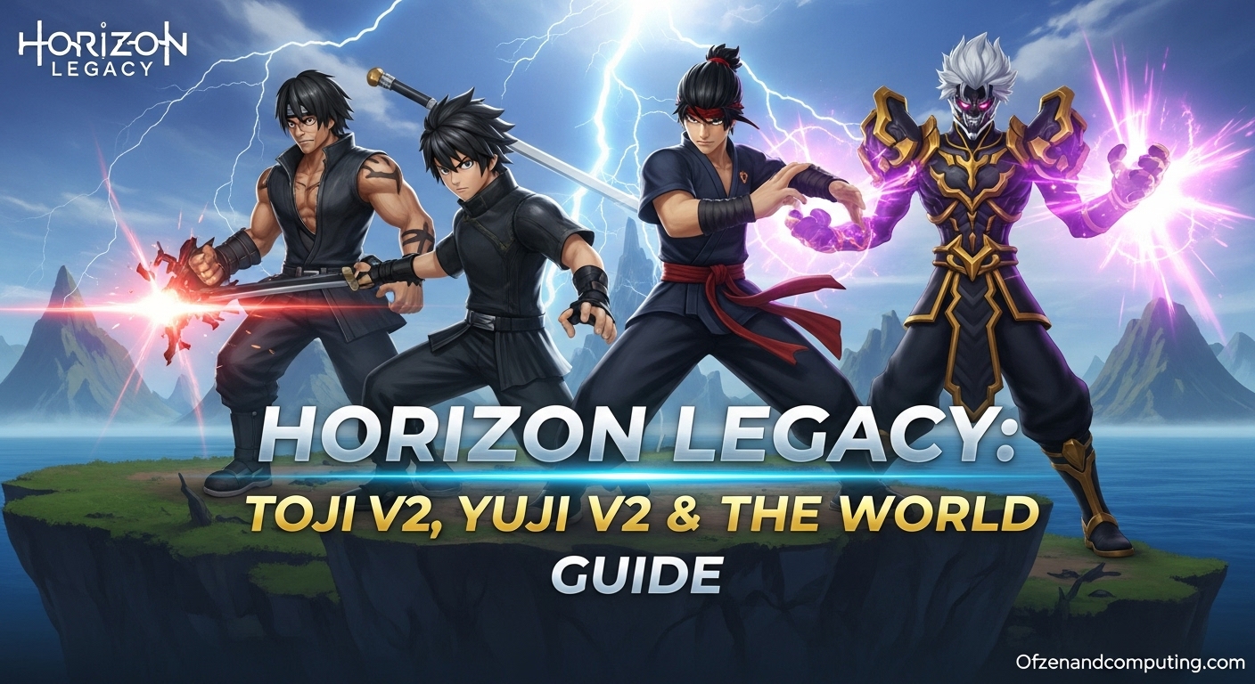 Horizon Legacy The World, Toji V2 & Yuji V2 Guide