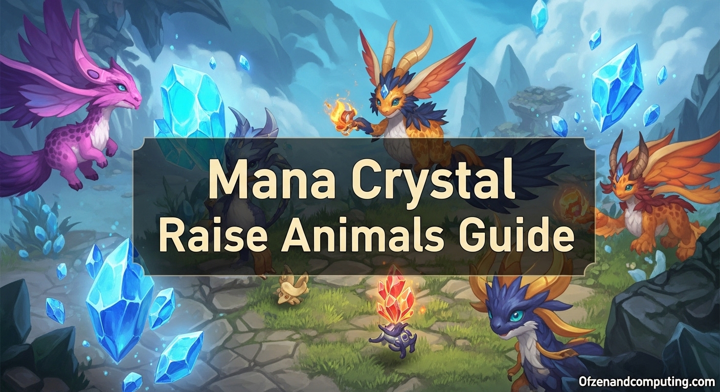 How To Get Mana Crystal Fragments In Raise Animals