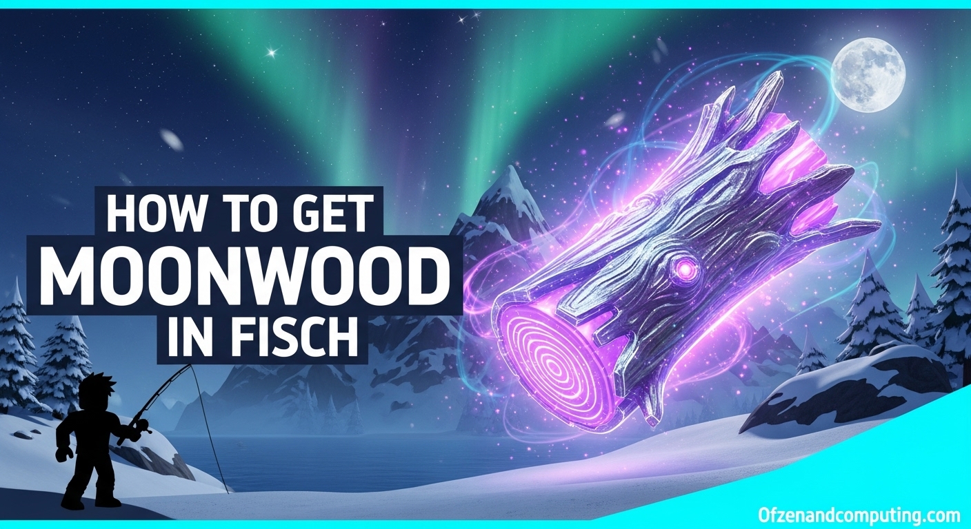 How To Get Moonwood in Fisch Roblox