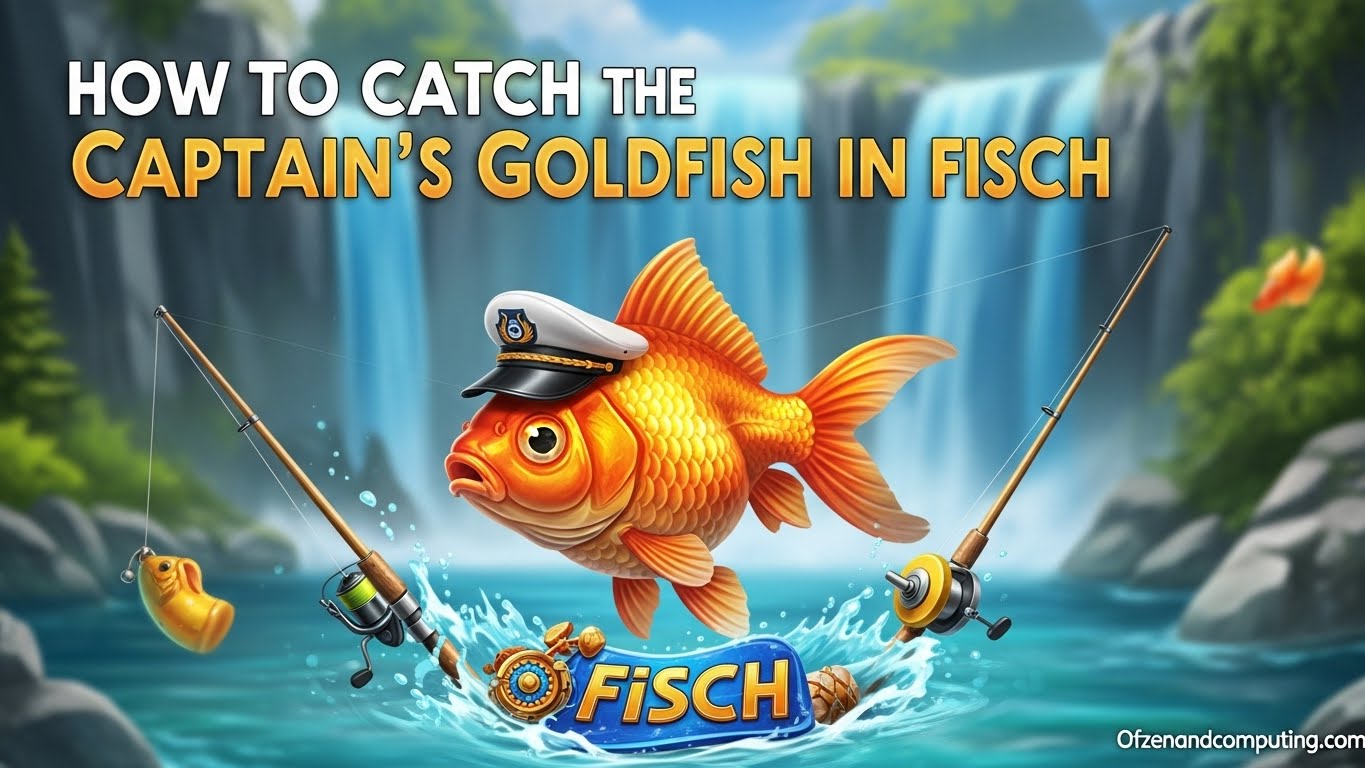 How to Catch Captain's Goldfish in Fisch