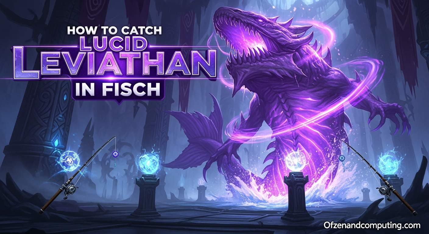 How to Catch Lucid Leviathan in Fisch